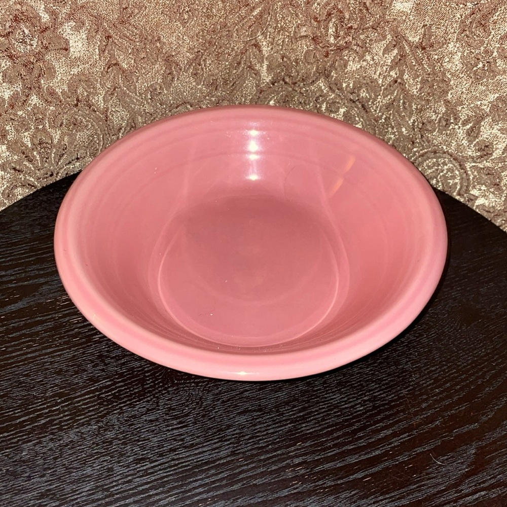 Vintage Gibson Pink Ceramic Bowl